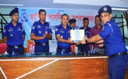 ঢাকা জেলার শ্রেষ্ঠ ওসি নির্বাচিত হলেন এএফএম সায়েদ 